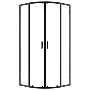Vitra Universal Sürgülü Oval Panel (Mat Siyah Profil)